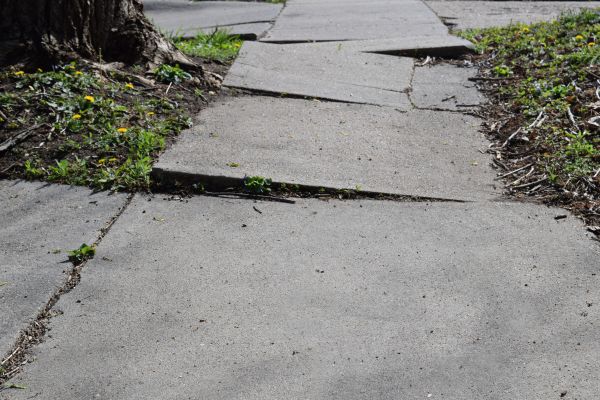 Cost of Uneven Sidewalk Repair in Plymouth